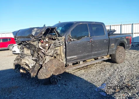 2019 Ford F-250 Lariat z USA, uszkodzony, nr VIN 1FT7W2BT8KED50126